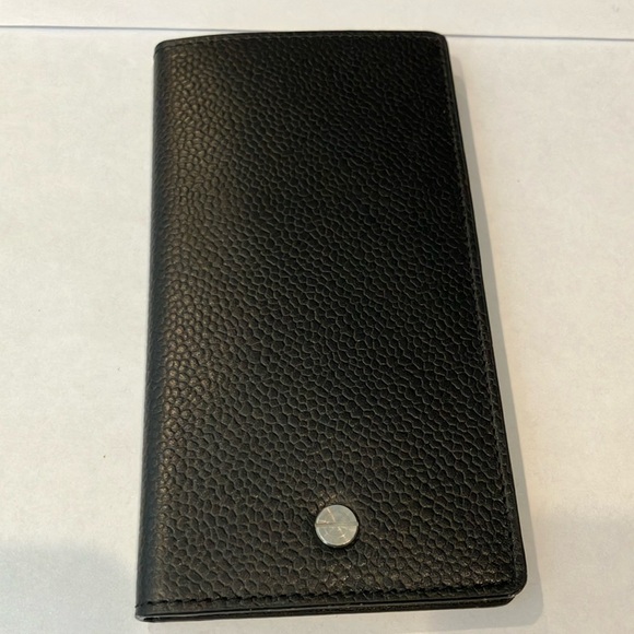 Concord watch card case. Never used. Black leather. - Picture 1 of 4
